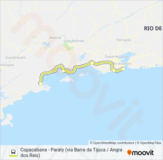 RODOVIÁRIO Bus Line Map