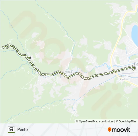PARATY - PENHA Bus Line Map