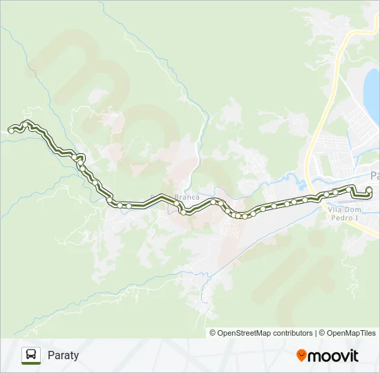 PARATY - PENHA Bus Line Map