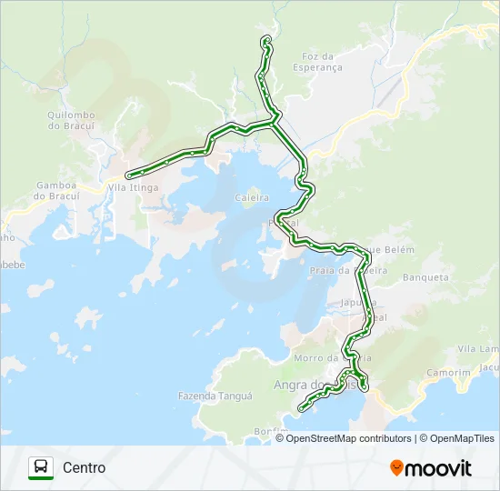204 Bus Line Map