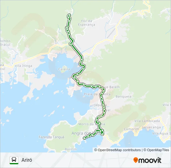 204 Bus Line Map