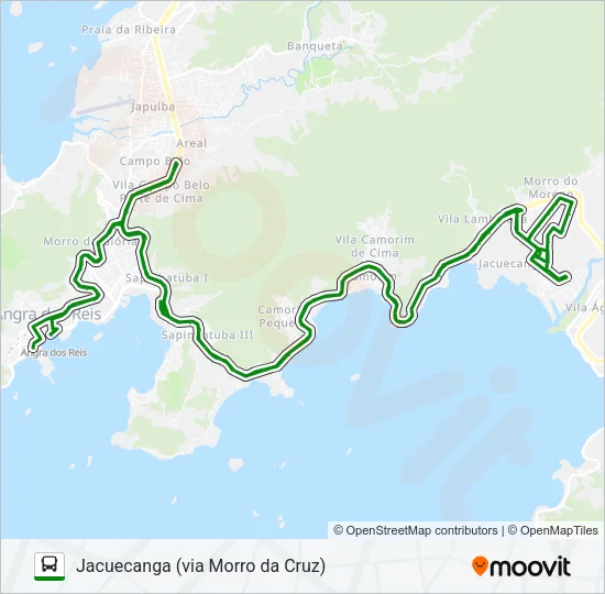 B106 Bus Line Map
