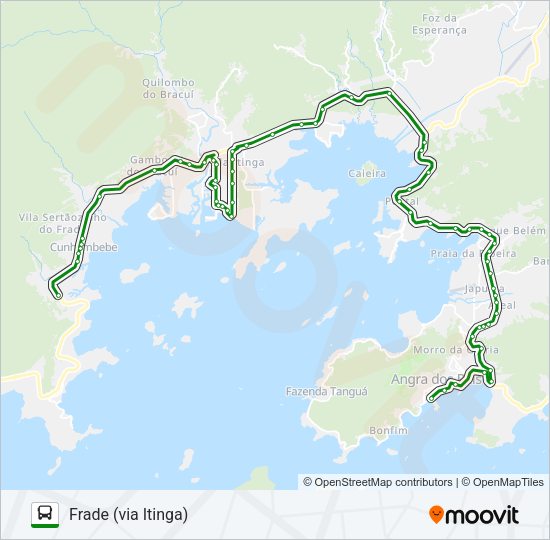 T21C Bus Line Map