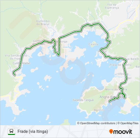 T21C Bus Line Map