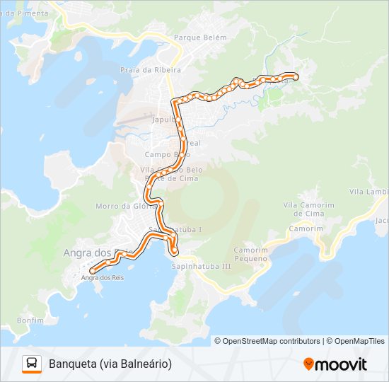 B206 Bus Line Map