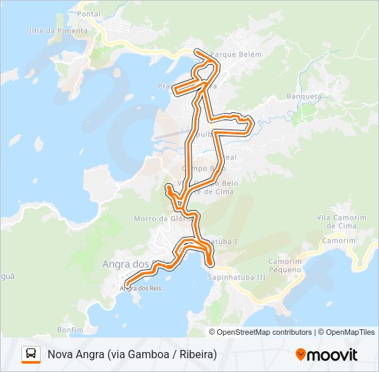 B221 Bus Line Map