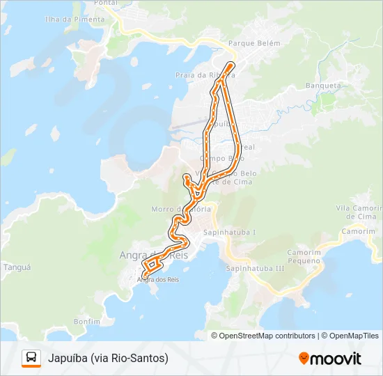 B207 Bus Line Map