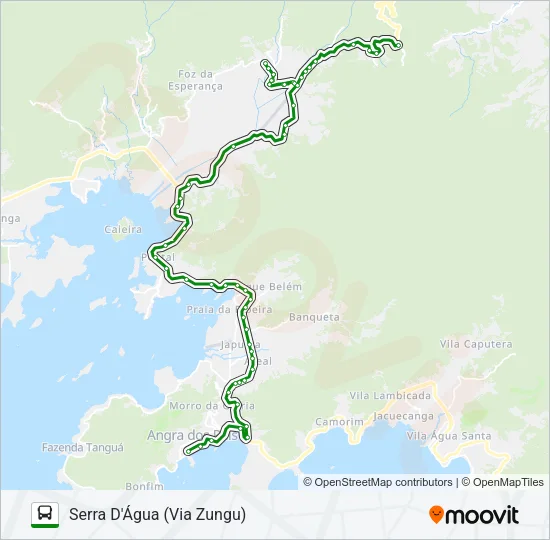 203 Bus Line Map