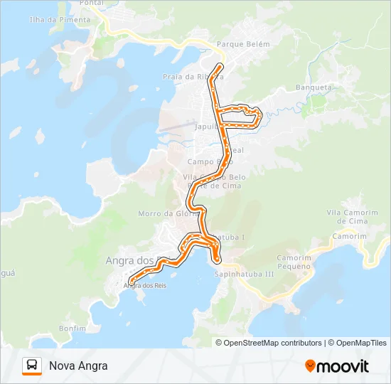 221 Bus Line Map