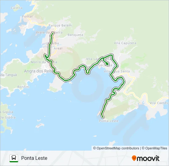 300 Bus Line Map