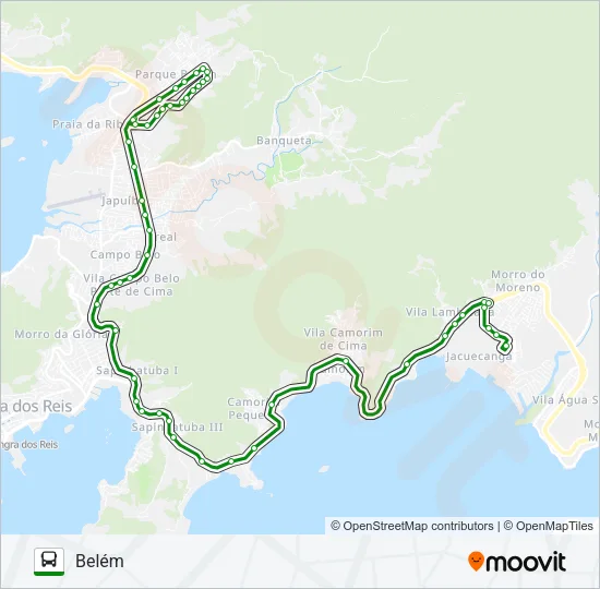 306 Bus Line Map