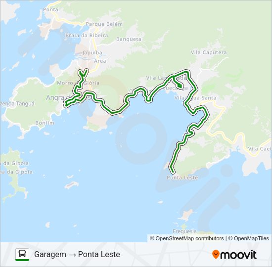 T11 Bus Line Map