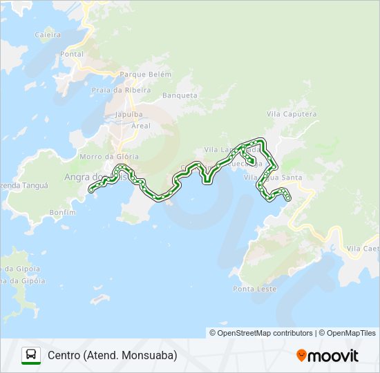 T11 Bus Line Map