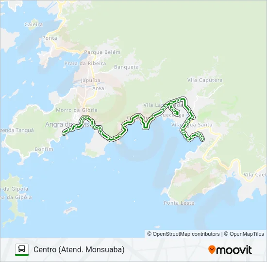 T11 Bus Line Map