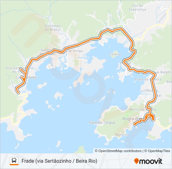 202 Bus Line Map