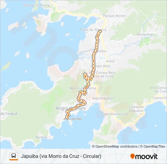 207 Bus Line Map