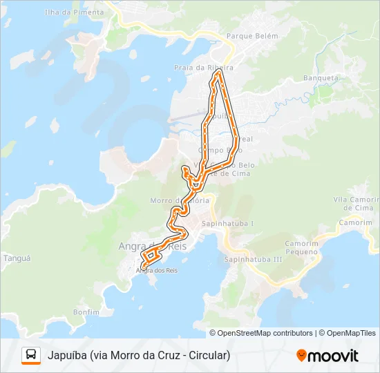 207 Bus Line Map