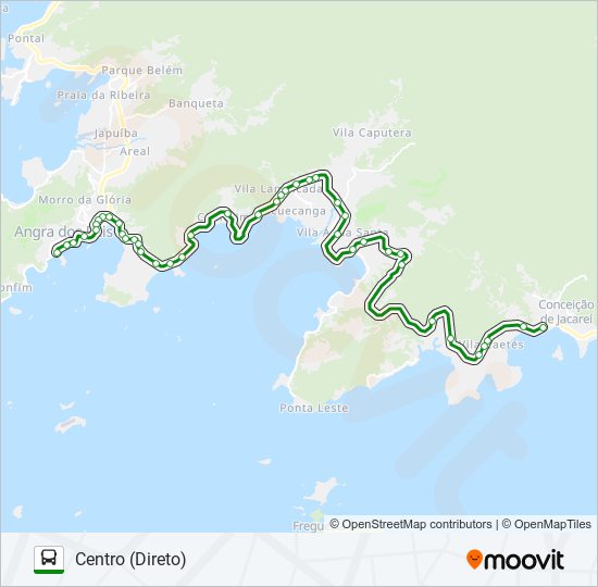 T10 bus Line Map