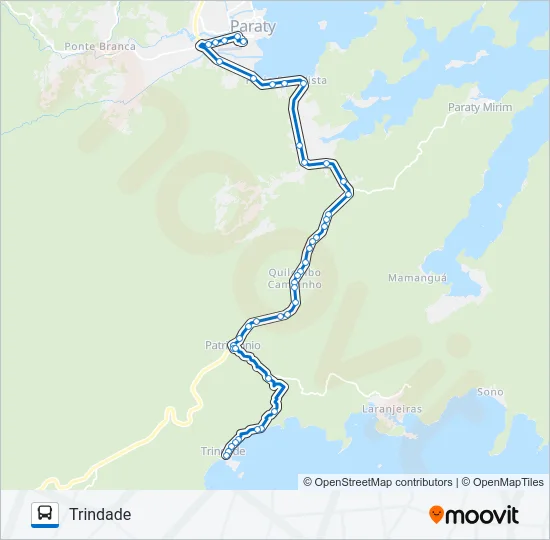 25 Bus Line Map