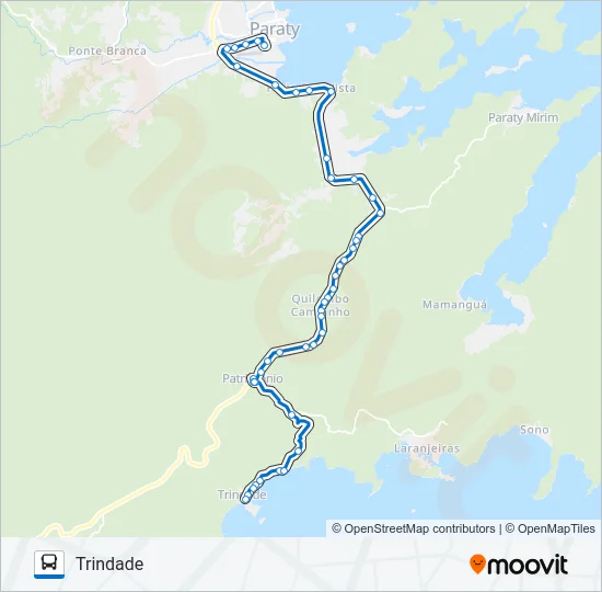 25 Bus Line Map