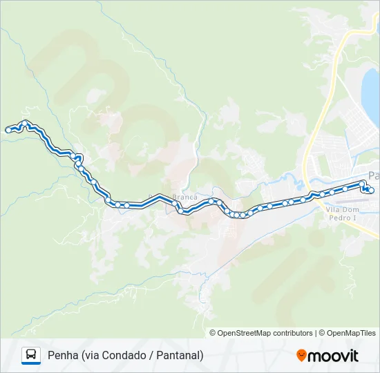 14 Bus Line Map