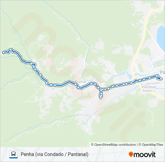 14 Bus Line Map