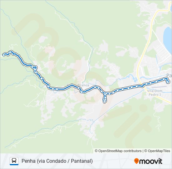 Mapa de 14 de autobús