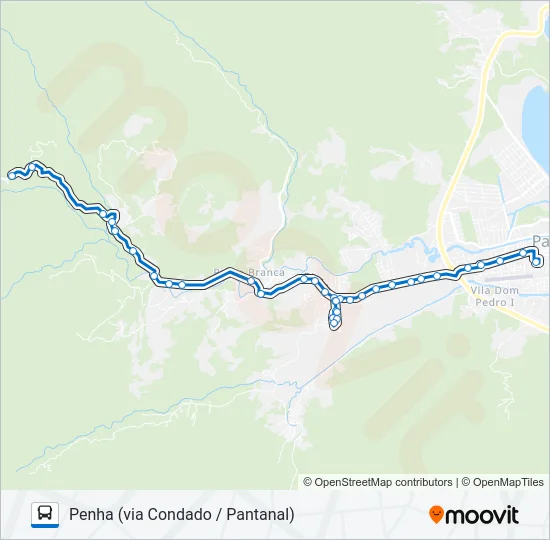 14 Bus Line Map