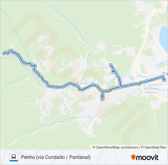 14 bus Line Map