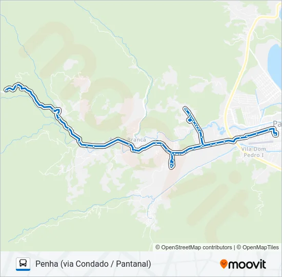 14 Bus Line Map