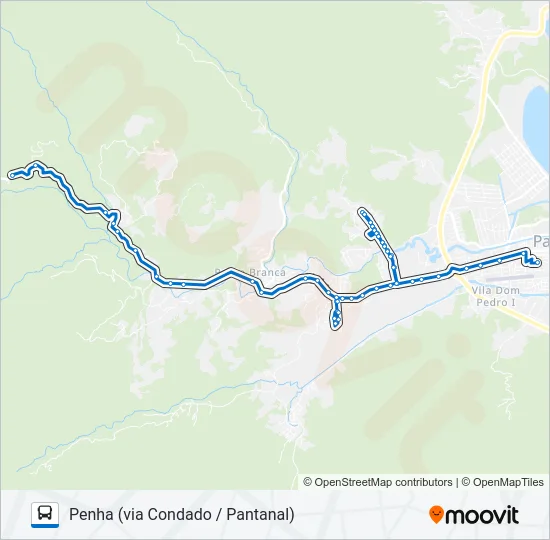 14 Bus Line Map