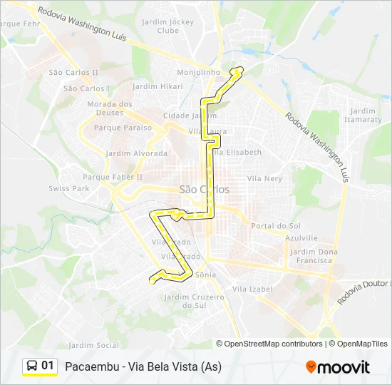01 Bus Line Map