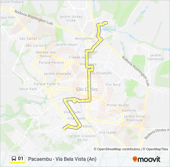 01 Bus Line Map