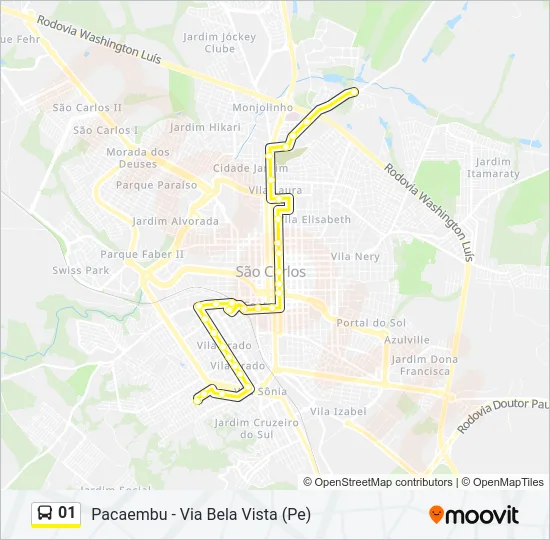 01 Bus Line Map