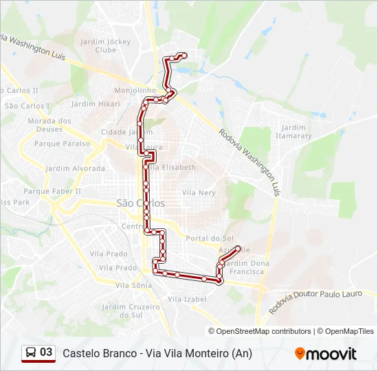 03 Bus Line Map