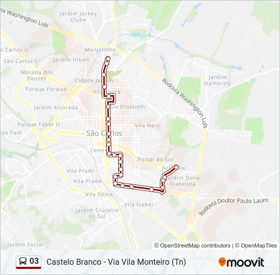 03 Bus Line Map