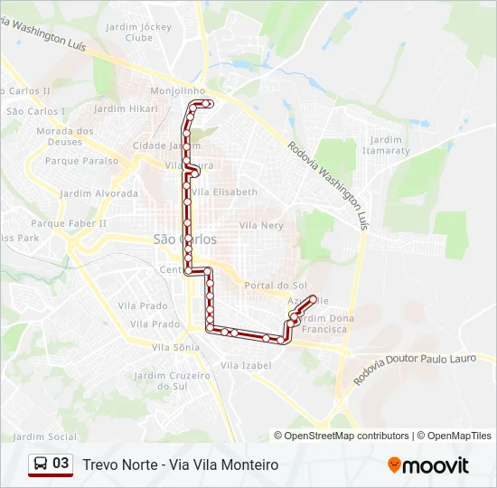 03 Bus Line Map