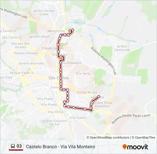 03 Bus Line Map