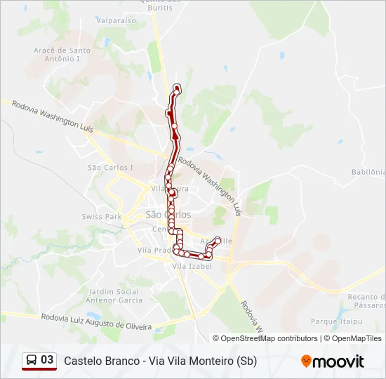03 Bus Line Map