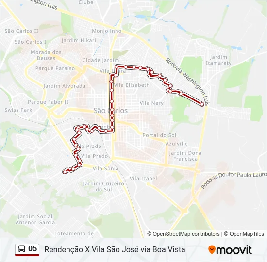 05 Bus Line Map