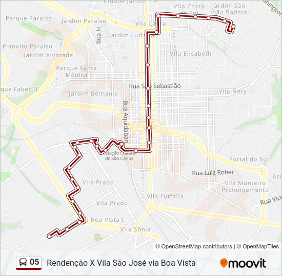 05 Bus Line Map
