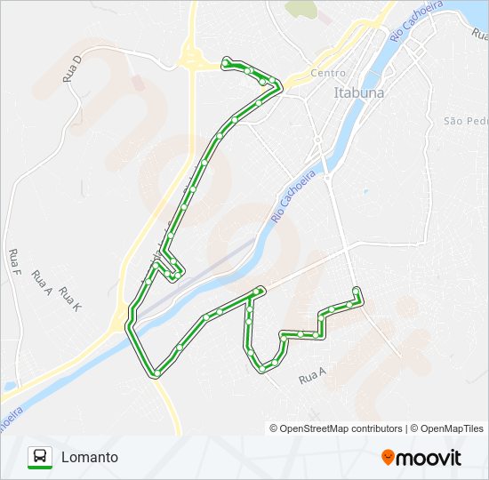 C03 PATY / LOMANTO bus Line Map