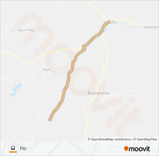 RC82 FTC / ITAMARACÁ Bus Line Map