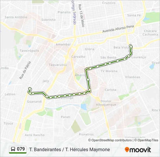 079 Bus Line Map