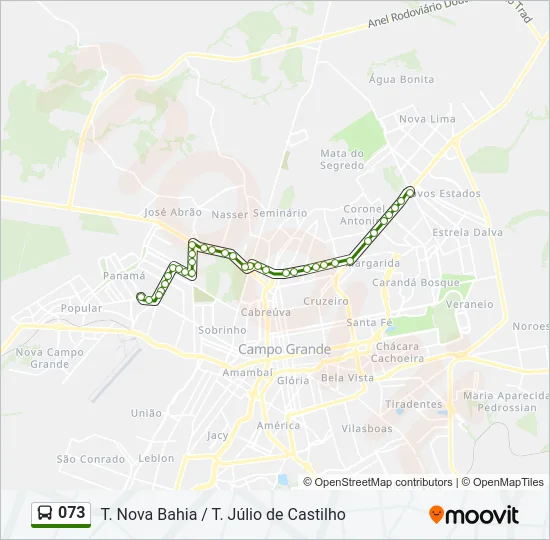 073 Bus Line Map