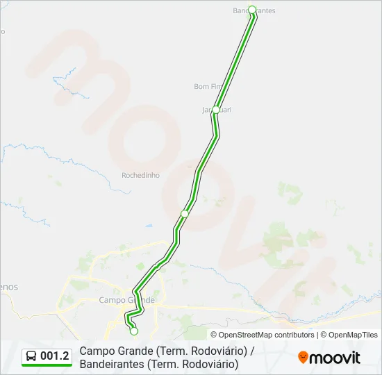 001.2 Bus Line Map