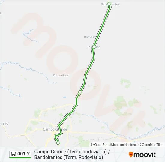 001.2 Bus Line Map