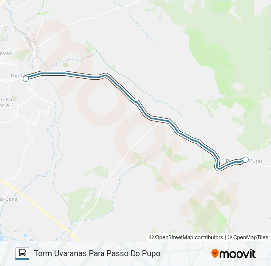 045 ITAIACOCA Bus Line Map