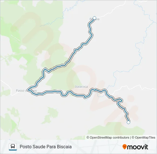 045 ITAIACOCA Bus Line Map