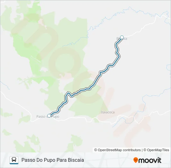 045 ITAIACOCA Bus Line Map